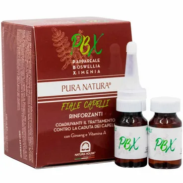 Комплекс для волосся відновлюючий з РВХNatura House Hair Complex 12x10ml