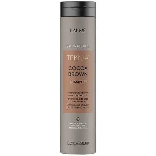 Шампунь для оновлення кольору коричневих відтінків волосся Lakme Teknia Color Refresh Cocoa Brown Shampoo 300 мл
