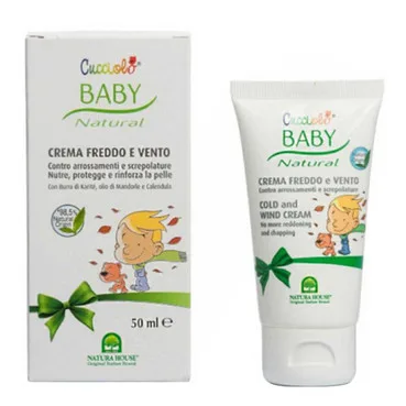 Захисний дитячий крем від холоду і вітру Natura House Cucciolo Baby Cream