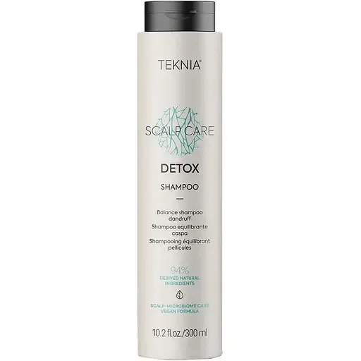 Міцелярний шампунь від сухої та жирної лупи Lakme Teknia Scalp Cate Detox Shampoo