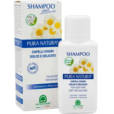 Шампунь з ромашкою і гамамелісом Natura House Shampoo Chamomile and Witch Hazel