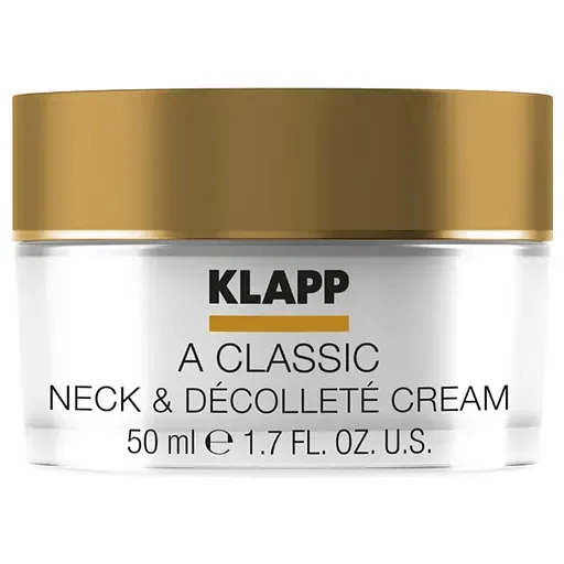 Крем для шиї та декольте Klapp A Classic Neck & Decollete Cream