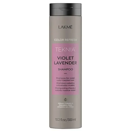 Шампунь для оновлення кольору фіолетових відтінків волосся Lakme Teknia Color Refresh Violet Lavender Shampoo