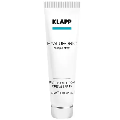 Крем для обличчя Klapp Hyaluronic Multiple Effect Face Protection Cream SPF15, 30 мл