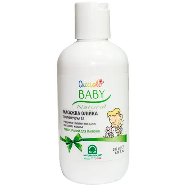 Дитяче масажне масло для тіла Natura House Baby Cucciolo Body Oil