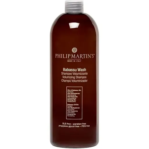 Шампунь для об'єму волосся Philip Martin's Babassu Wash Champu 1 л