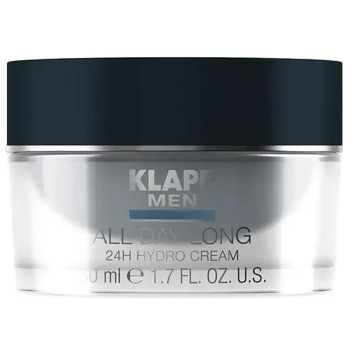 Крем для обличчя Klapp Men Day Long 24h Hydro Cream, зволожувальний, 50 мл