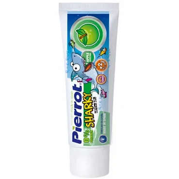 Дитячийзубний гель з яблучним ароматом Pierrot Sharky Apple Dental Gel
