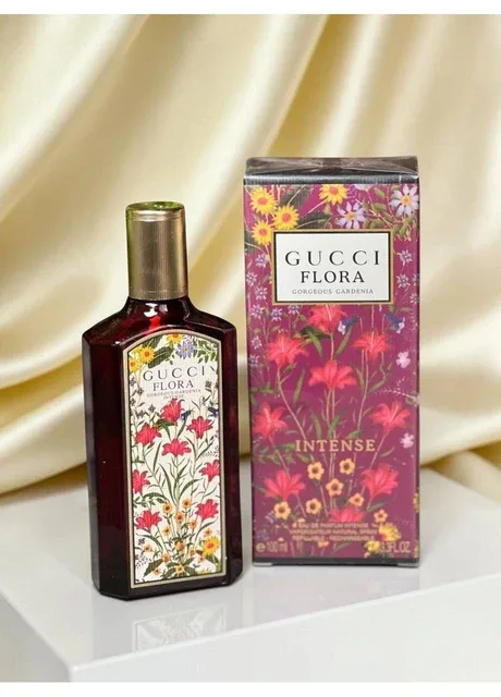 Жіночий парфум Gucci Flora Gorgeous Gardenia Intense (Гуччі Флора Горджес Гарденія Інтенс) 100 мл Квіткові Деревні Стійкі No Brand (400501199)