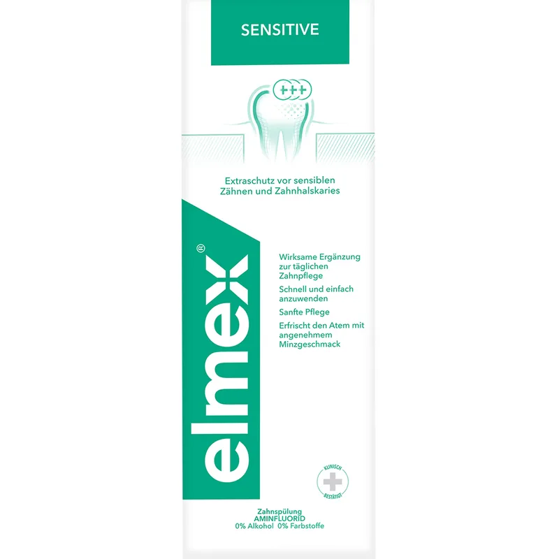 Ополіскувач для порожнини рота COLGATE (Колгейт) Elmex (Елмекс) Сенситив Плюс 400 мл