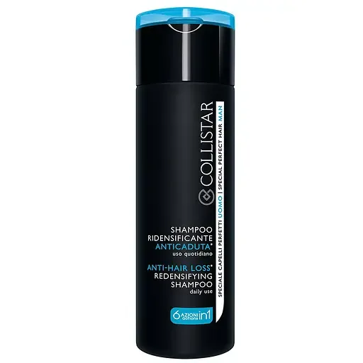 Шампунь для волосся Collistar Special Perfect Hair Man, Anti-Hair Loss Redensifying, зміцнювальний, 200 мл