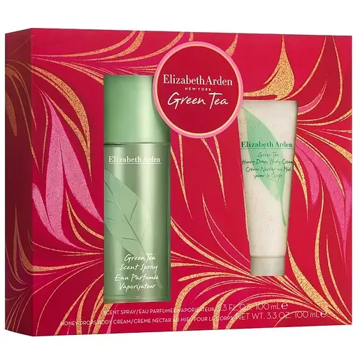 Парфумований набір Elizabeth Arden Green Tea: туалетна вода Scent Spray, 100 мл + крем для тіла Honey Drops Body Cream, 100 мл