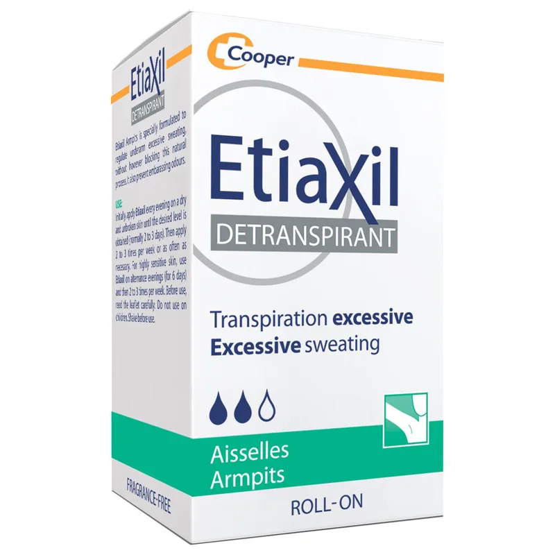 Антиперспірант кульковий ETIAXIL (Етіаксил) для чутливої шкіри 15 мл