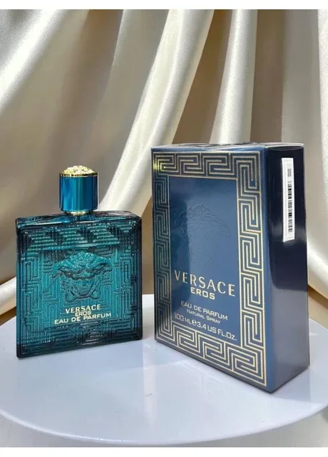 Чоловіча парфумована вода Versace Eros (Версаче Ерос) 100 мл Східні Фужерні Деревні Стійкі Шлейфові No Brand (401225301)