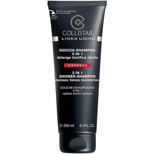 Шампунь-гель для душу Collistar Linea Uomo Doccia-shampoo 3 в 1 для чоловіків 250 мл