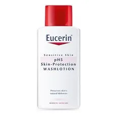 Лосьйон Eucerin 63071 очищуючий для відновлення і захисту чутливої шкіри тіла pH5 200 мл