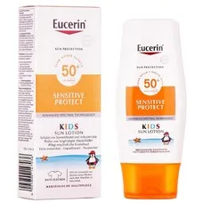 Лосьйон Eucerin 63852 Сонцезахисний для дітей захист для чутливої шкіри SPF50 150 мл