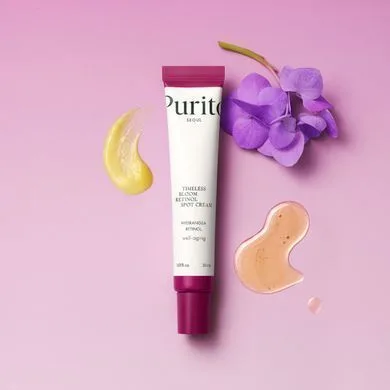 Purito Seoul Timeless Bloom Retinol Spot Cream – крем точковий проти зморшок з ретинолом 30 мл (термін придатності до 02.2027)
