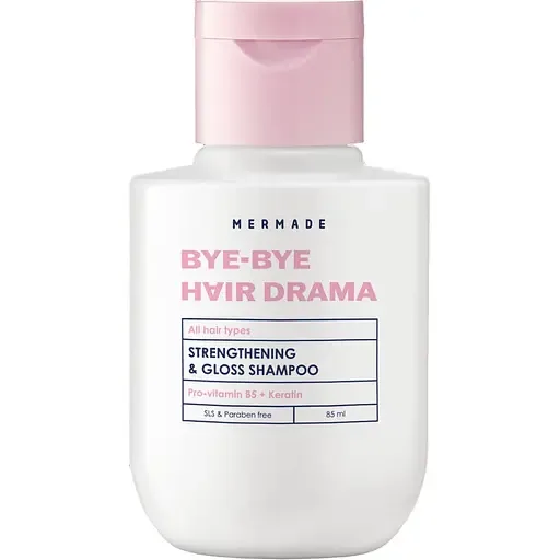 Шампунь для зміцнення та сяйва волосся Mermade Keratin & Pro-vitamin B5