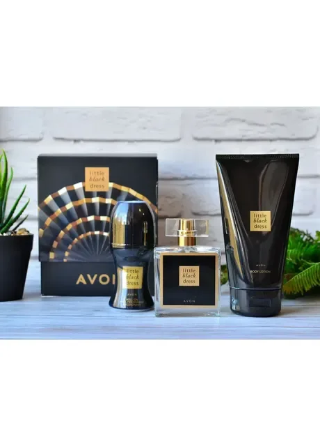 Жіночий парфумно-косметичний набір Little Black Dress (чорне плаття ейвон) Avon (407118266)