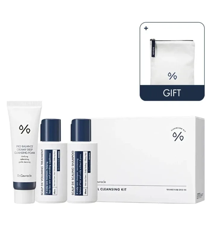 Travel Cleansing Kit - Дорожній набір мініатюр для очищення волосся та тіла