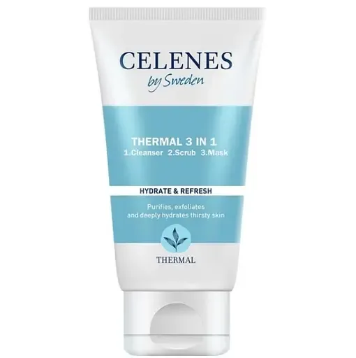 Термальний очищальний пілінг Celenes 3 в 1, 150 мл