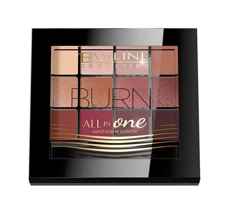 EVELINE ALL IN ONE ПАЛЕТКА ТІНЕЙ ДЛЯ ПОВІК BURN 12 ГР