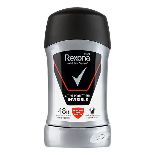 Антиперспірант-олівець Rexona Men Активний захист Невидимий, 50 мл
