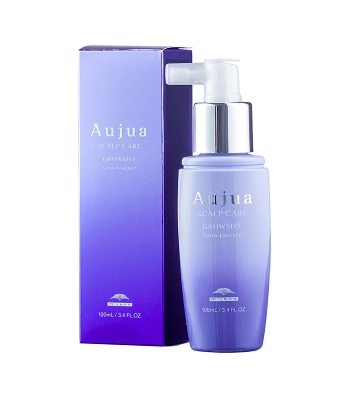 Aujua Growsive Grow Essence - Есенція для зміцнення волосся та запобігання сивині