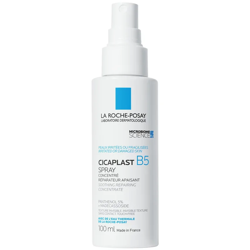 Спрей-концентрат для обличчя La Roche-Posay (Ля Рош-Позе) Цікапласт В-5 для пошкодженої шкіри заспокійливий, відновлювальний 100 мл