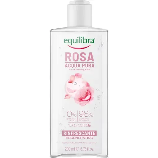 Тонік для обличчя Equilibra Rose Pure Refreshing Water освіжаюча 200 мл