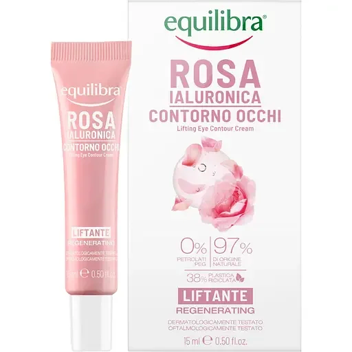 Крем-ліфтинг для контуру очей Equilibra Rose Lifting Eye Contour Cream 15 мл