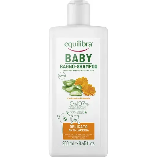 Дитячий гель-шампунь Equilibra Baby Hair and Body Wash 250 мл