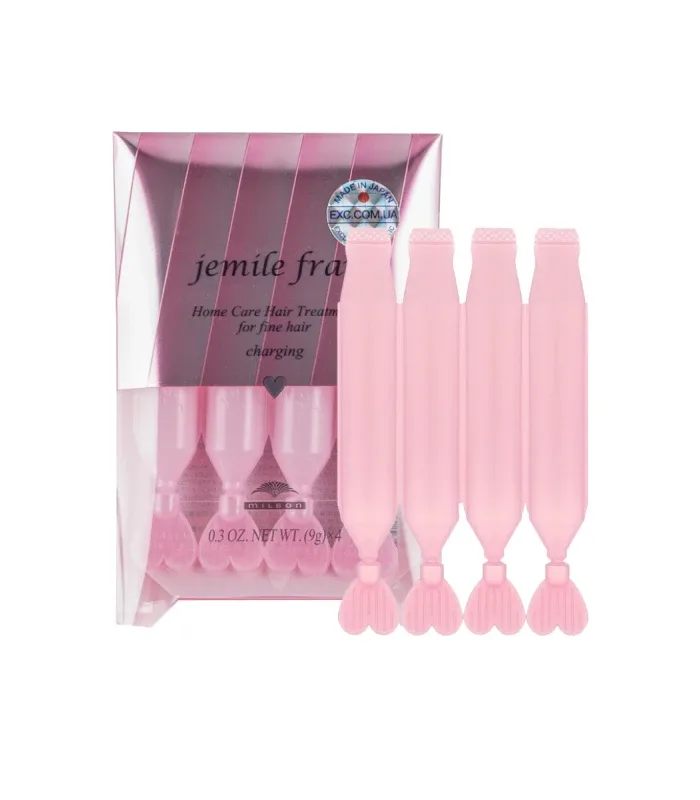 Jemile Fran Home Care Hair Treatment (4 х 9г) - Ампули для тонкого волосся