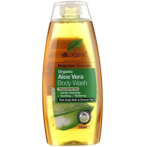 Гель Dr. Organic для душу з алое вера 250мл