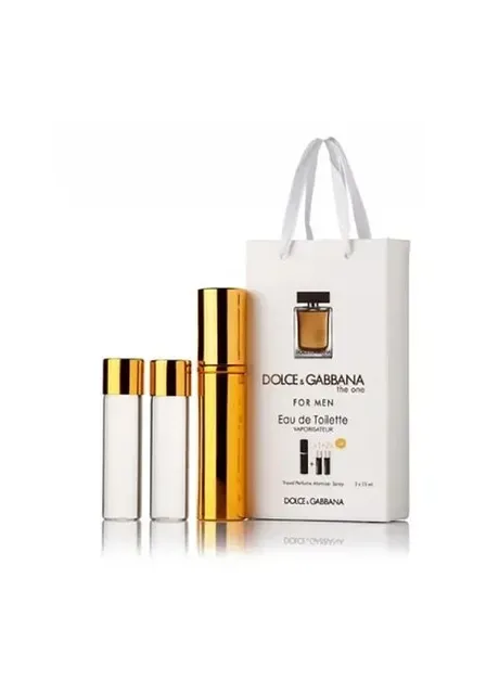 Чоловічий деревний парфум The One for Men edt 3x15ml - Trio Bag No Brand (364550808)