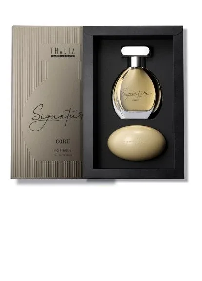Чоловічий парфумерний набір EDP+мило Core Signature, 50 мл+100 г Thalia (278315269)
