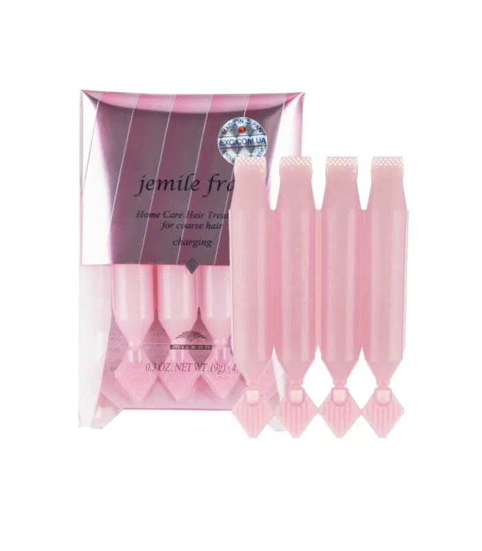 Jemile Fran Home Care Hair Treatment (4 х 9 г) - Ампули для жорсткого волосся