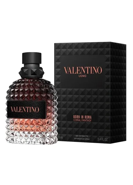 Туалетна вода Valentino Born In Roma Uomo Coral Fantasy Eau De Toilette, 100 мл (387001488)