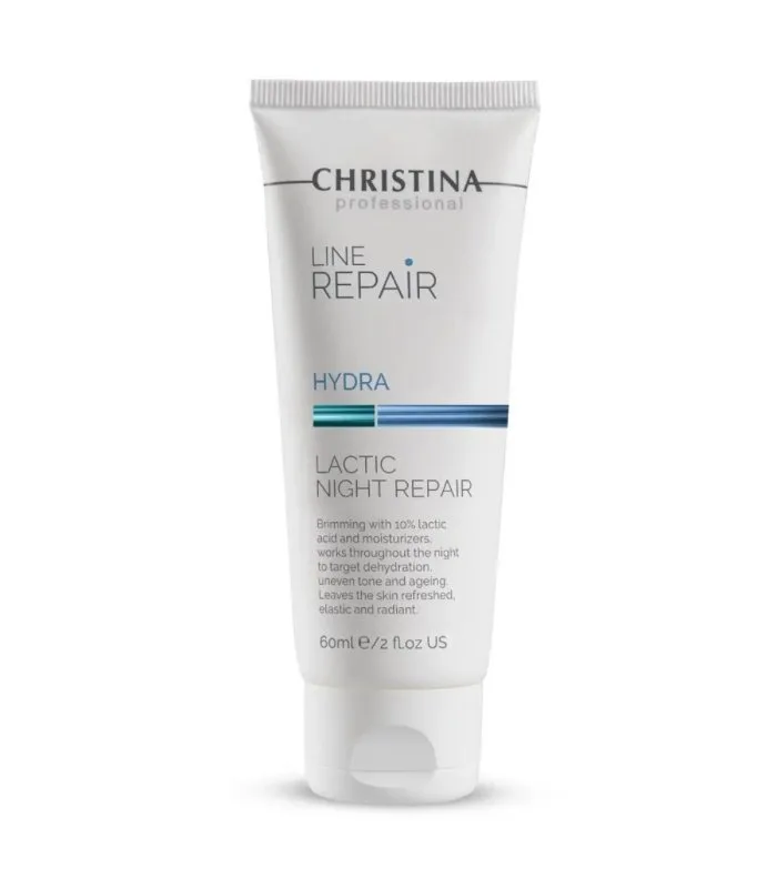 Line Repair Hydra Lactic Night Repair - Нічний крем з молочною кислотою та антиоксидантами