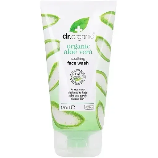 Гель для вмивання з екстрактом алое Dr. Organic Bioactive Skincare Organic Aloe Vera Face Wash 150 мл
