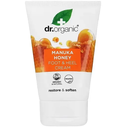 Крем для ніг Dr. Organic Bioactive Skincare Organic Manuka Honey Foot & Heel Cream 125 мл