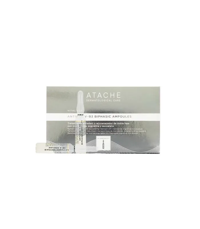 Vital Age Antiage V-B3 Biphasic Ampoules - Антивікові ампули з ботокс-ефектом