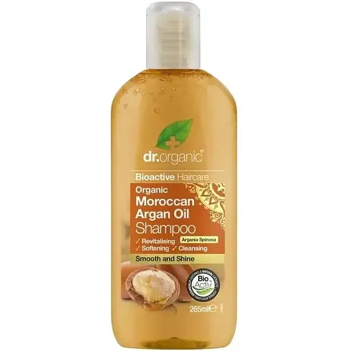 Шампунь Арганова олія Dr.Organic Bioactive Haircare Moroccan Argan Oil Shampoo 265 мл