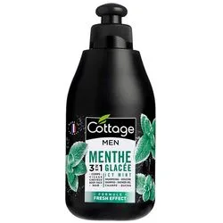 Шампунь-гель для душу 3 в 1 "Крижана м'ята" Cottage Shampoo-Shower Gel 3 in 1 Icy Mint Fresh Effect