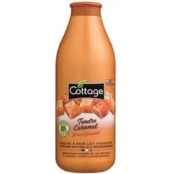 Гель для ванни та душу зволожуючий "Солодка карамель" Cottage Sweet Caramel Moisturizing Shower Gel and Bath Milk