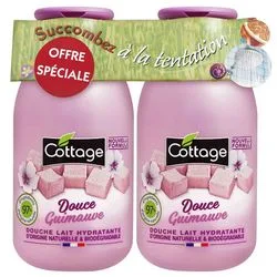 Набір для душу "Солодкий маршмелоу" Cottage Sweet Marshmallow Shower Milk Set (2*shower/milk/250ml)