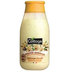 Ніжний відлущуючий гель-ексфоліант для душу "Ваніль" Cottage Delicious Vanilla Exfoliating Shower Gel