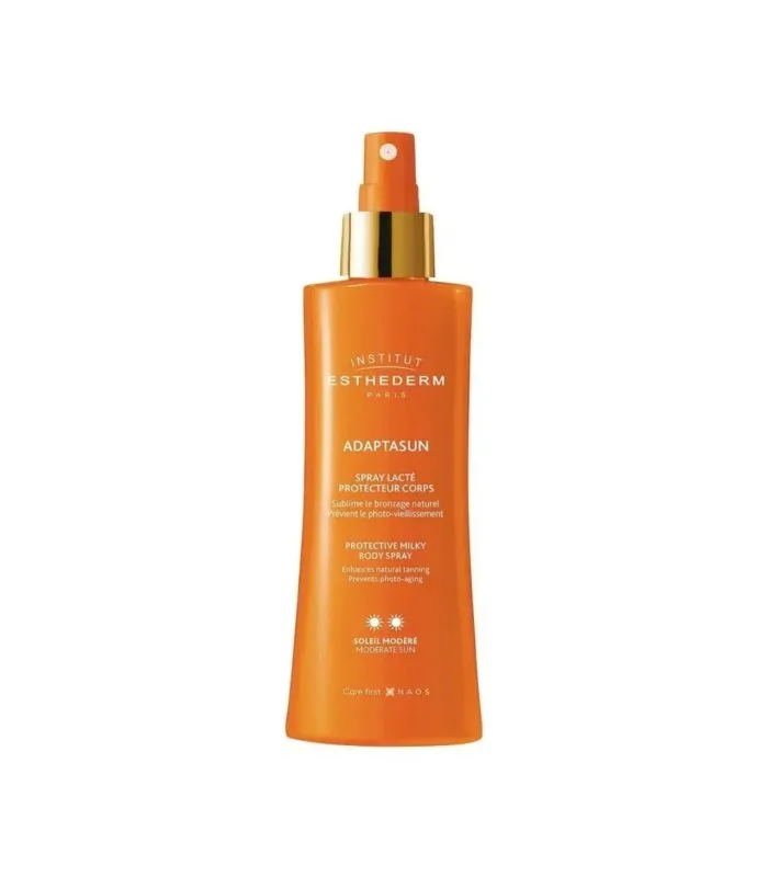Adaptasun Protective Milky Spray Moderate Sun - Сонцезахисний спрей-молочко для тіла