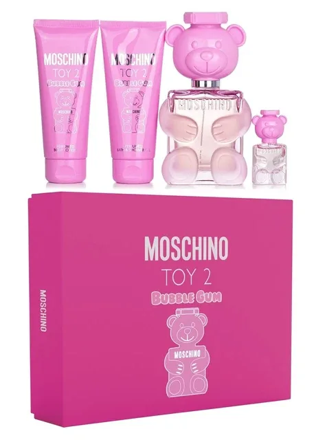 Подарунковий набір Toy 2 Bubble Gum Set (100 мл + 100 мл + 5 мл + 100 мл) Moschino (260474201)
